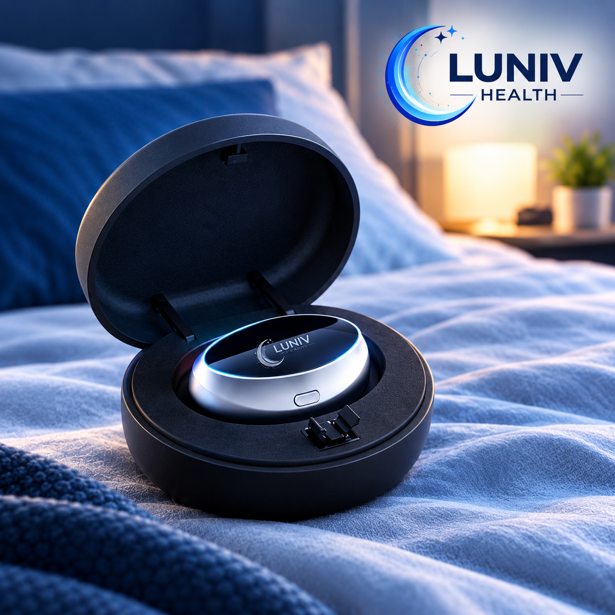 Luniv™ Anti-Snoring Device – Wireless & Mouth-Free