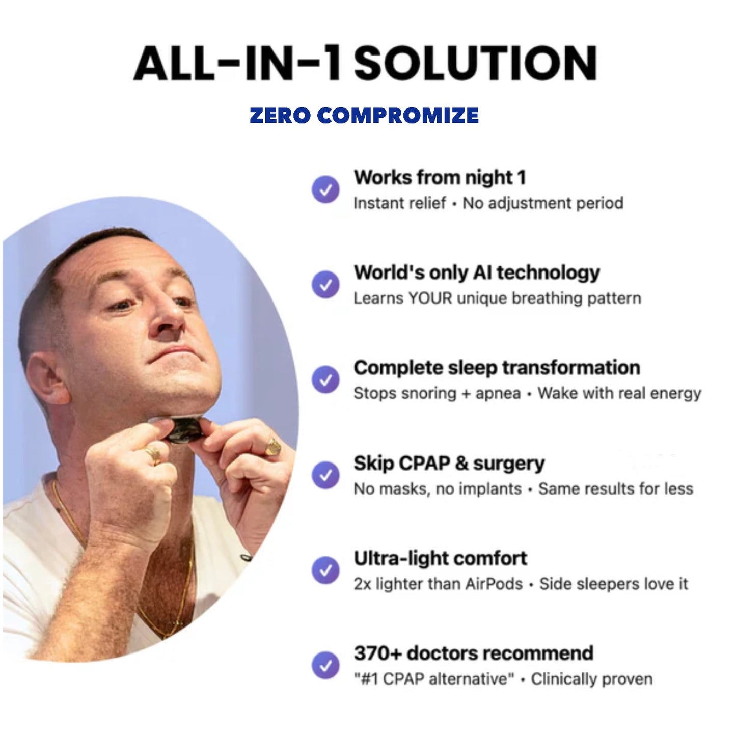 Luniv™ Advanced sleep therapy device